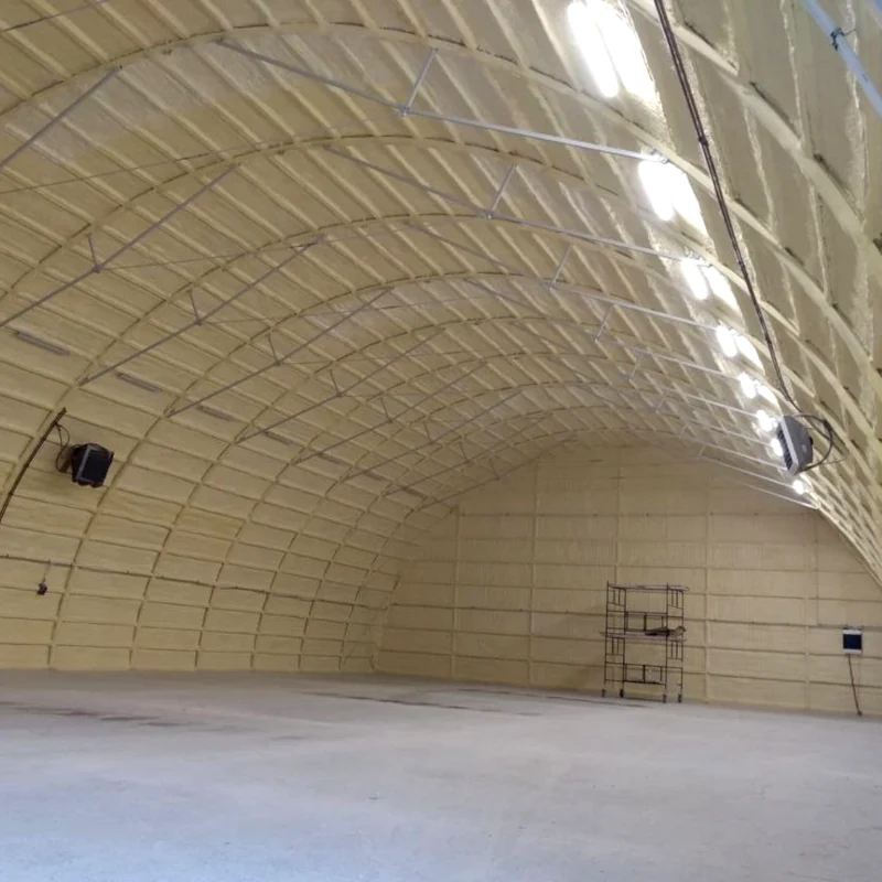 Izolacja obkiektu rolniczego pianą PUR