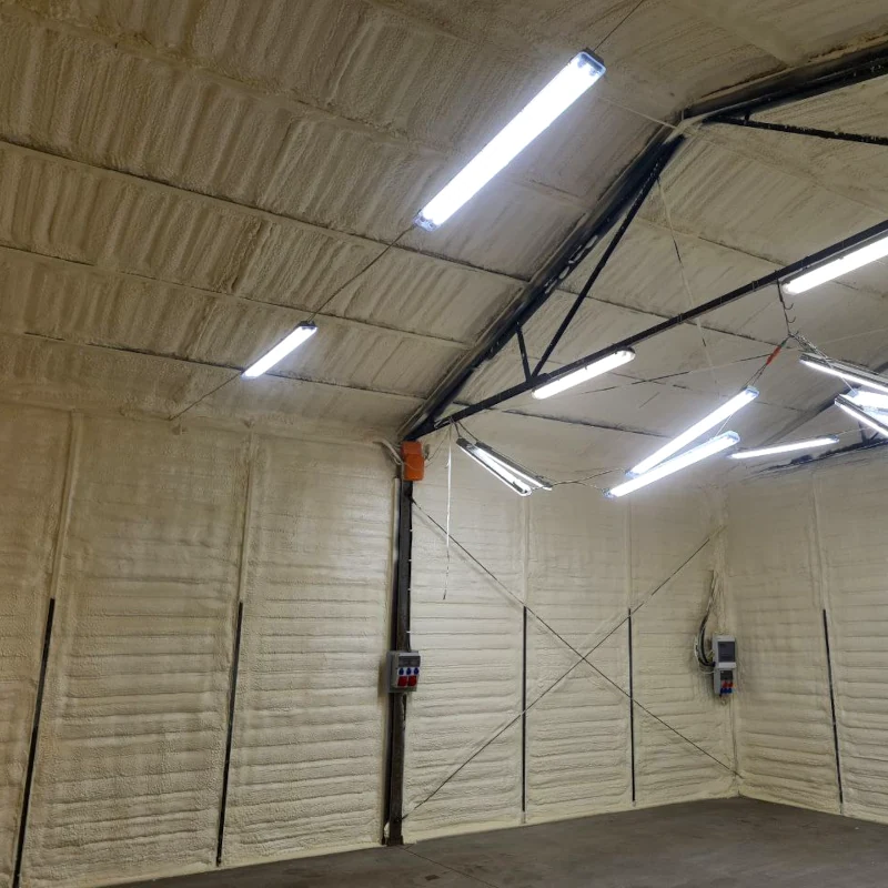 Izolacja posadzek natryskową pianą PUR